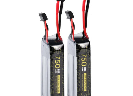 2pcs Explorer 4S 750mAh HV 80C Lipo Battery - XT30