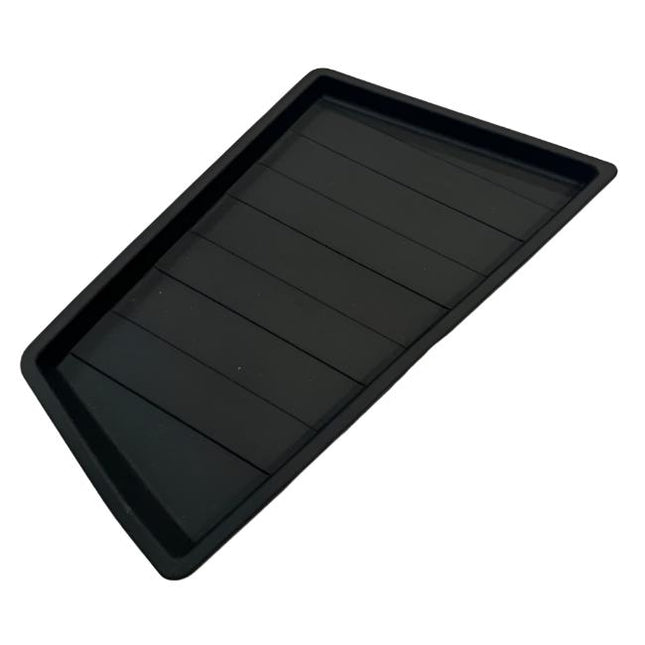 For Vauxhall Vivaro Door Pocket Rubber Inserts & Mats – Black Interior Storage Liners