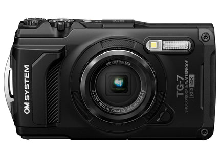 OM System TG-7 12MP 4x Zoom Tough Compact Camera