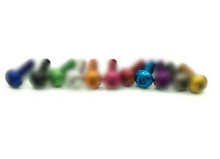 10pc M3x20 7075 Aluminium Button Head Bolts – Hex Socket, Full Thread