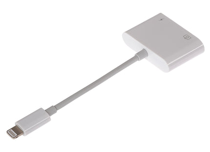 Maplin Lightning to USB-A / Lightning Charging Port Adapter