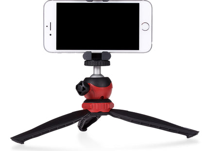 PRAKTICA Vloggers Desktop Tripod Kit with Phone Mount and Monopod Adapter - Black