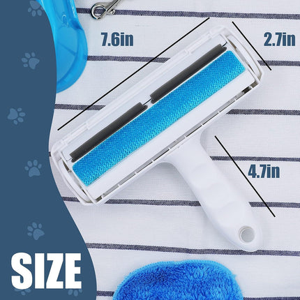 Pet Hair Remove Lint Roller – Reusable, removes Even the Invisible Dog & Cat Fur