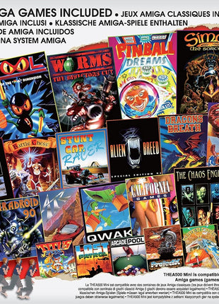 The A500 Mini Amiga 25 classic Games