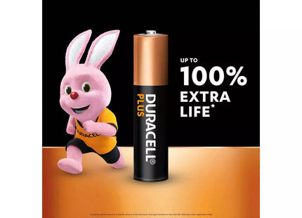 Duracell Plus Alkaline AA Batteries - Pack of 4