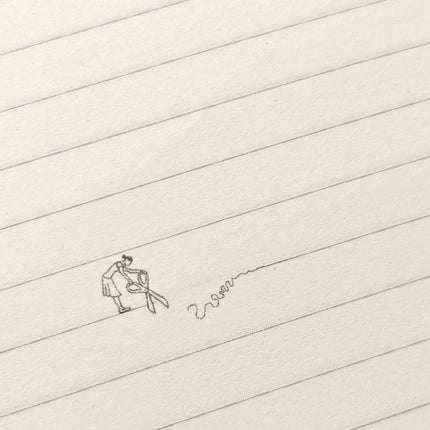Dog Eared A5 Notebook