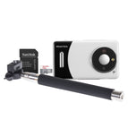 Camera + 32GB MicroSD Card + Selfie Stick