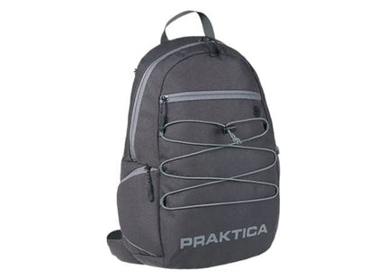 PRAKTICA All Weather Day 12L Backpack with Rain Cover & Binocular Pocket - Grey
