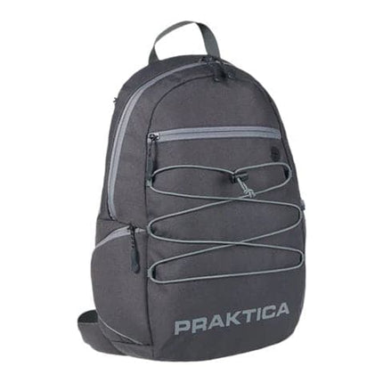 PRAKTICA All Weather Day 12L Backpack with Rain Cover & Binocular Pocket - Grey