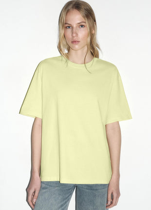Arrival Cotton Crew-Neck Solid-Color Versatile T-Shirt