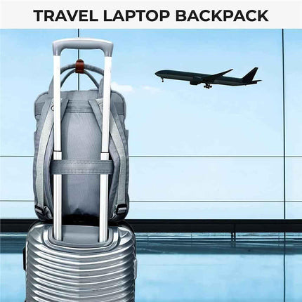 Backpack Laptop Rucksack Waterproof 100% Recycled Material Very Eco-friendly