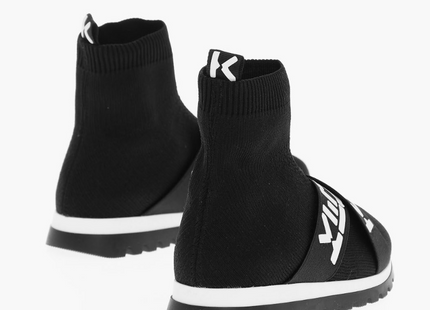 KENZO Sock Sneakers, Logoed Elastic Tape, Sport Trainer UK 2.5 / EU 35