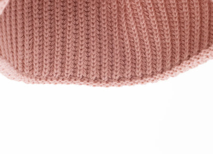 HelloBaby Pom-Pom Knitted Baby Beanie (One Size)