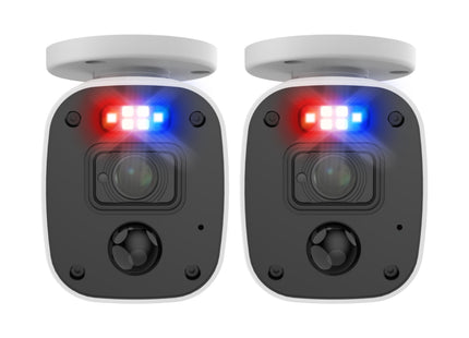 Swann 2K Wired DVR CCTV Add-On Bullet Camera - Pack of 2