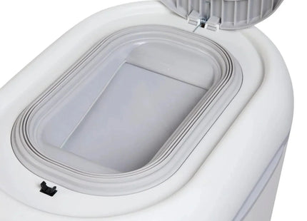 Shnuggle Eco-Touch Nappy Bin - White