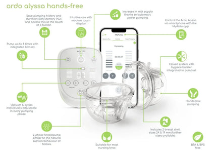 Ardo Alyssa Hands Free Breast Pump