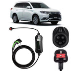 Type 1 to 3 Pin Charging Cable / 5M / 6amp – 12amp Adjustable (2.3kW)