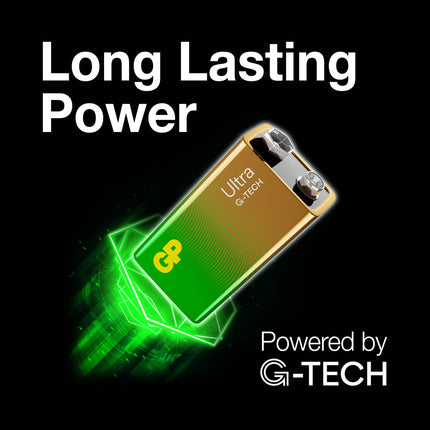GP Ultra 9V Alkaline Battery