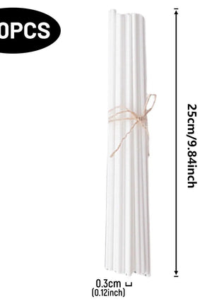 100Pcs Reed Diffuser Sticks Set 3mm 8inch Fiber Reed Diffuser Sticks Fragrance for Bedroom Office Bathroom Home