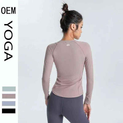 Women's Long Sleeve Alo Yoga Top | Breathable Athletic Activewear