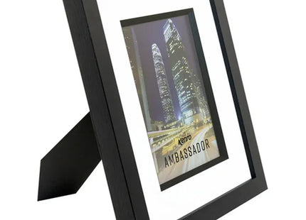 Kenro Ambassador 10x8" Photo Frame - Black