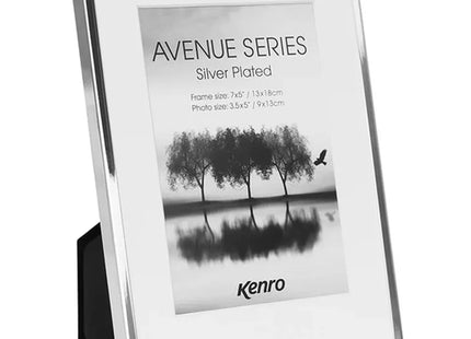 Kenro Avenue Silver Plated 5x3.5 Photo Frame