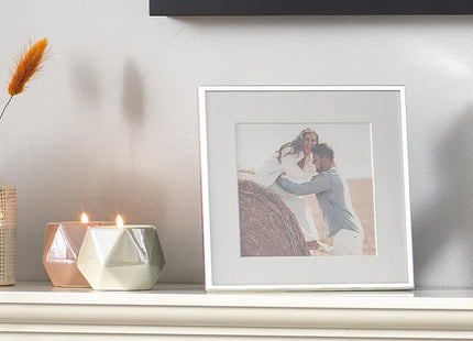 Kenro Avenue Silver Plated 5x5 Photo Frame