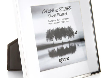 Kenro Avenue Silver Plated 4x4 Photo Frame