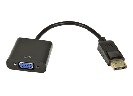AV:Link Display Port Plug to VGA Socket Video Monitor Adapter Converter