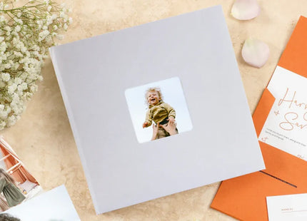 Kenro Aztec Memo Album for 200 6x4" Photos - Grey