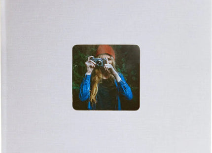 Kenro Aztec Memo Album for 200 6x4" Photos - Grey