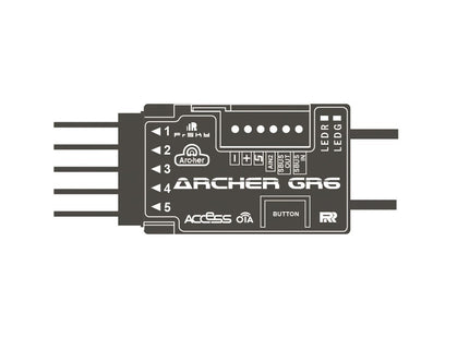 FrSky ARCHER GR6 2.4GHz ACCESS Receiver w/ Variometer