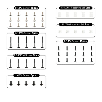 Screw Pack For BetaFPV Whoop Drone - Replacement Hardware Kit