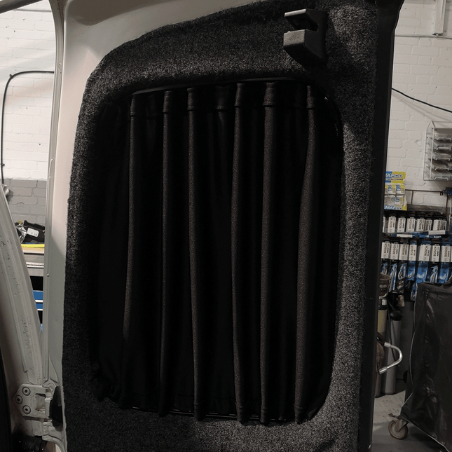 For Renault Trafic Premium 1 x Barndoor Window Curtains Van-X