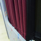 Black/Burgundy