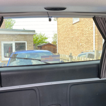 For Mercedes Vito MK2 Bare-Metal Interior Premium 1 x Tailgate Window Curtains Van-X
