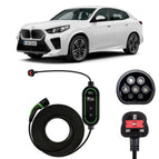 Type 2 to 3 Pin Charging Cable / 10M / 6amp – 12amp Adjustable (2.3kW)
