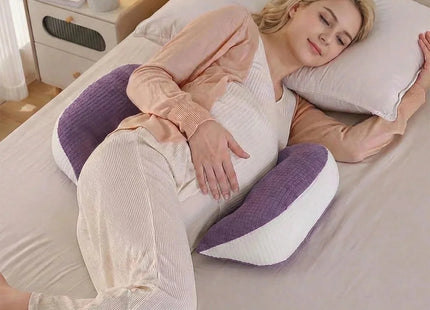 baby mom Multi-Functional Maternity Support Pillow - Purple