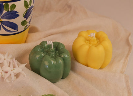 Bell Pepper Shaped Candle
