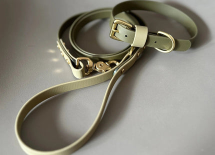 Bentley Olive & Khaki Colour Block Collar