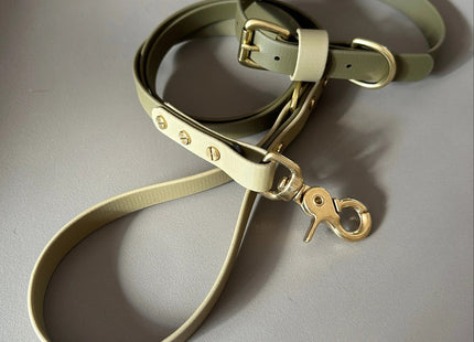 Bentley Olive & Khaki Colour Block Collar