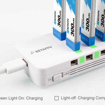 BetaFPV 6 Ports 1S Battery Charger V2 (PH2.0 BT2.0)