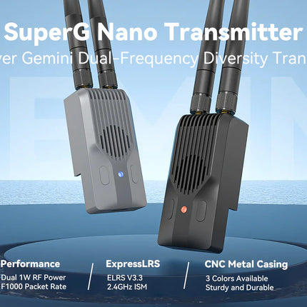 BetaFPV SuperG Nano Transmitter (2.4Ghz ELRS Gemini)