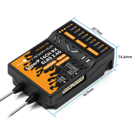 BetaFPV SuperP 14CH ELRS Diversity Receiver