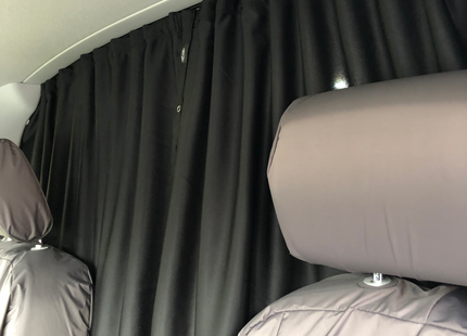 For Vauxhall Movano Cab Divider Curtain Kit with Rail Premium Quality - Van-X