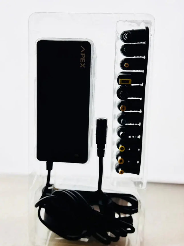 Apex 65W Universal Laptop Charger with 11 Series Tips