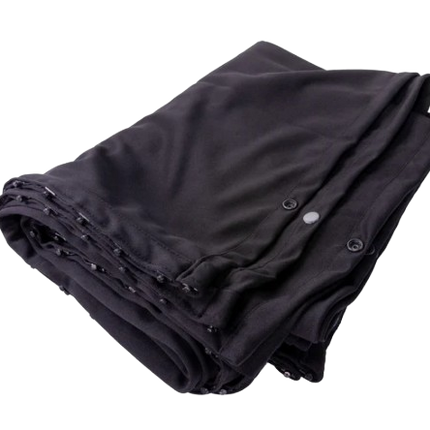 For Mercedes Vito MK2 Bare-Metal Window Curtains Eco-Line - Black | Van-X