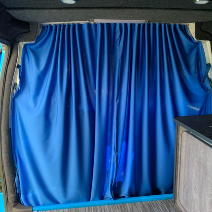 For Mercedes Dodge Sprinter Cab Divider Curtain Kit with Rail Premium Quality - Van-X