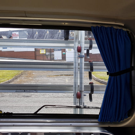 For VW T6 Transporter Premium 1 x Tailgate Window Curtain Van-X