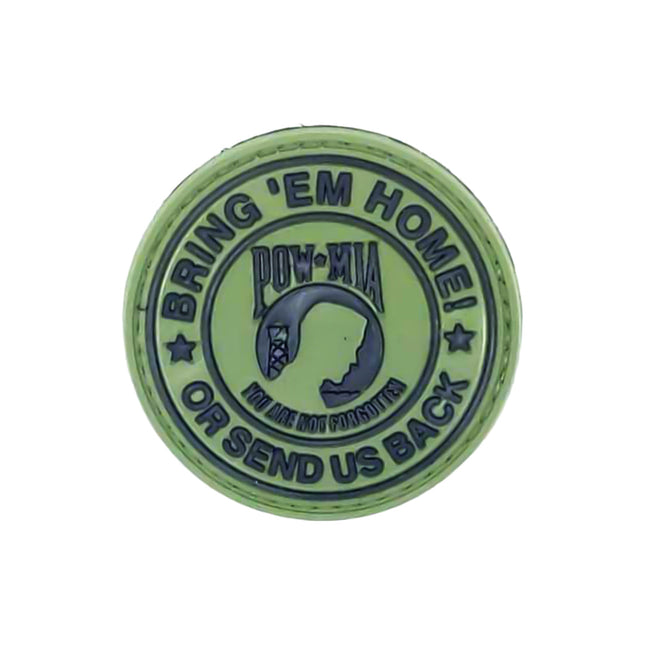 Bring 'em Home, or Send Us Back Patch (Green)